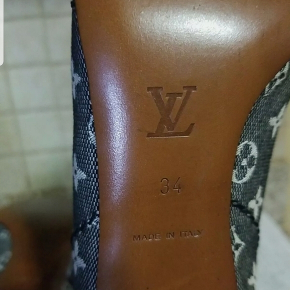 LOUIS VUITTON Shoes Pumps Logo Monogram Size 34 /4 - Picture 12 of 12